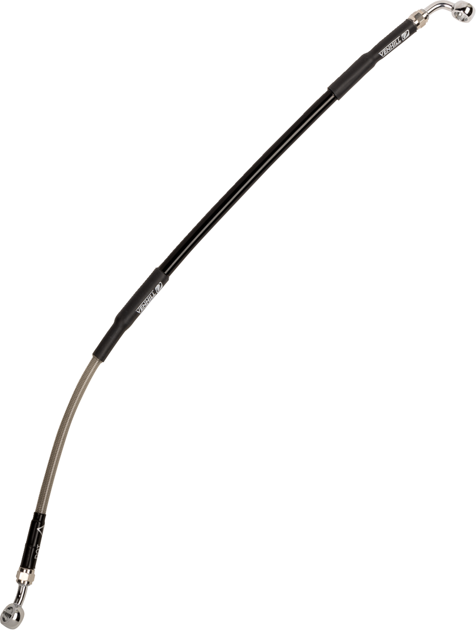 MOOSE Offroad Stainless Steel Brake Line Y01-2-049/P for Enhanced Performance and Durability