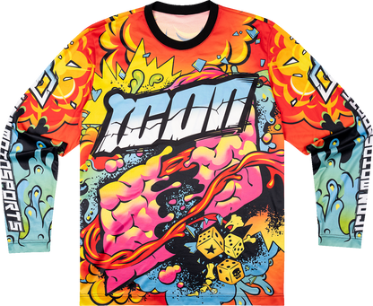 ICON Scatterbrain Jersey Black 2XL - Part Number 2824-0114