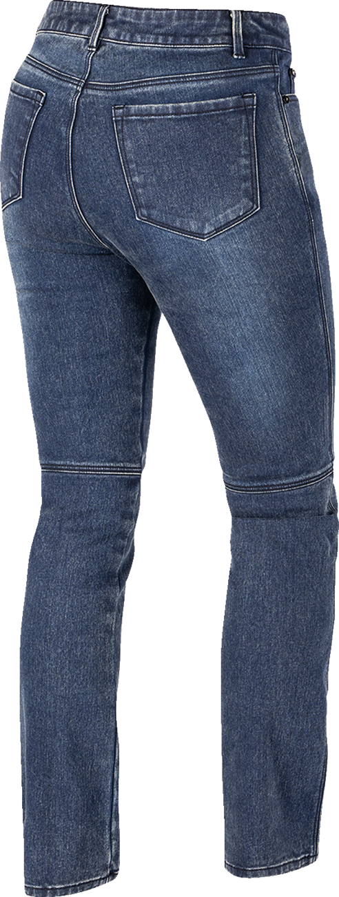 ICON Women's Tuscadero3™ Jeans - Blue, US 4 | Durable Covec® Denim with Impact Protection