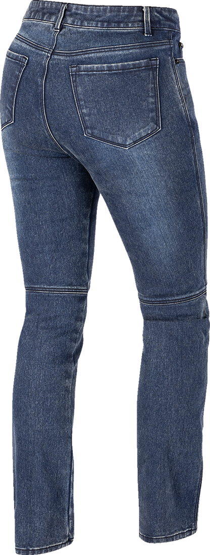 ICON Women's Tuscadero3™ Jeans - Blue, US 4 | Durable Covec® Denim with Impact Protection
