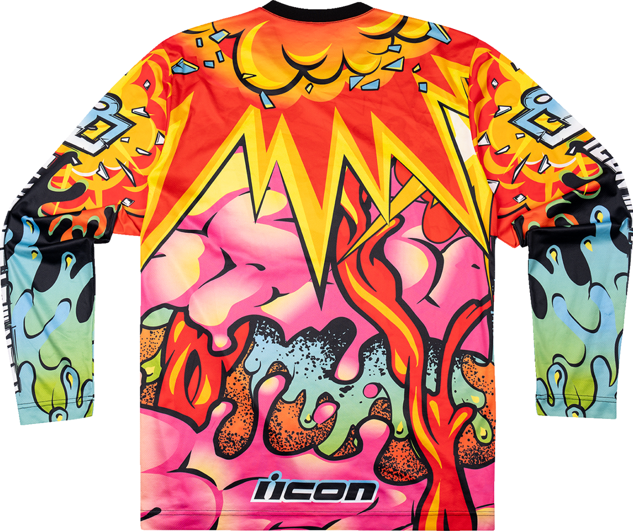 ICON Scatterbrain Jersey Black 2XL - Part Number 2824-0114