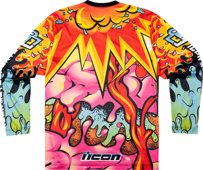 ICON Scatterbrain Jersey Black 2XL - Part Number 2824-0114