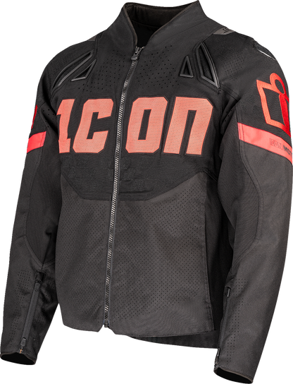 ICON Contra3™ Hero Jacket - Black, Large - Model 2820-7052