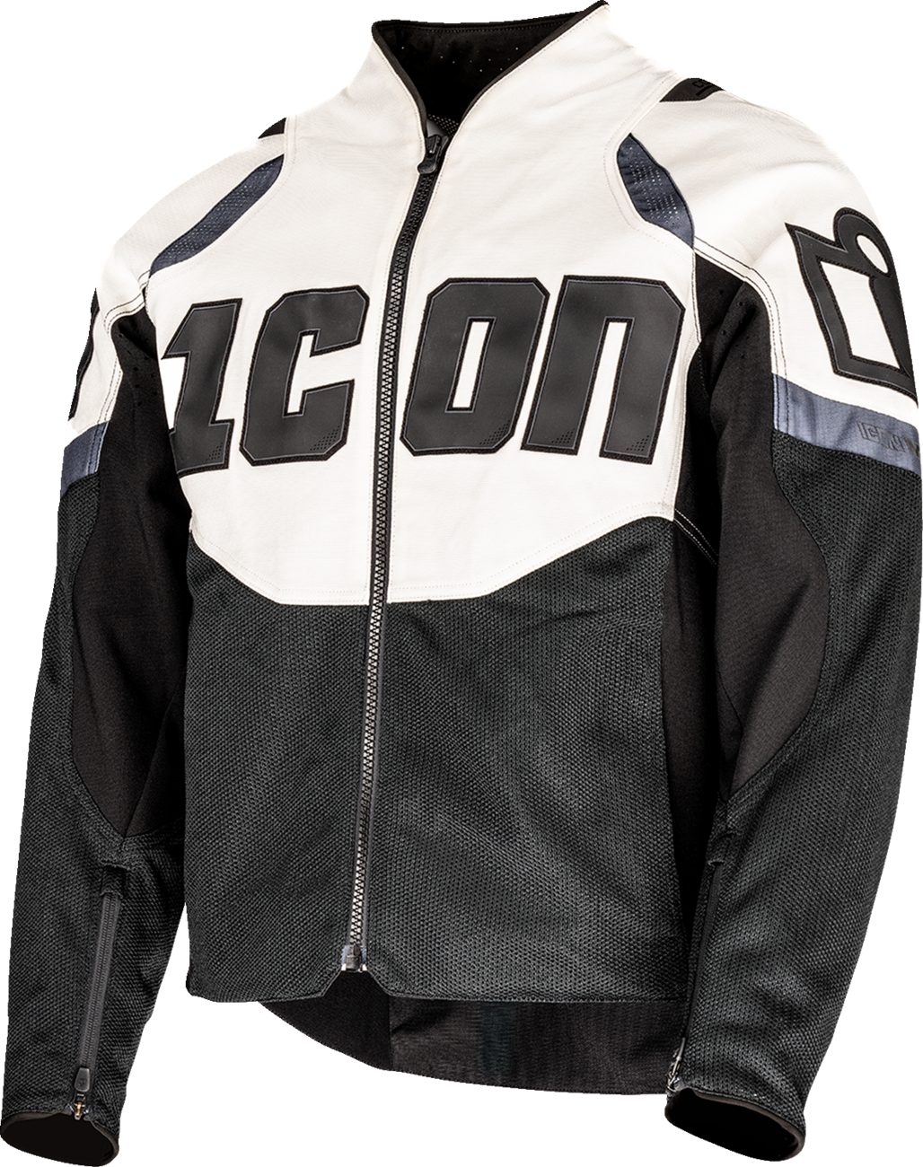 ICON Contra3™ Jacket White/Black Small (Part Number 2820-7044)