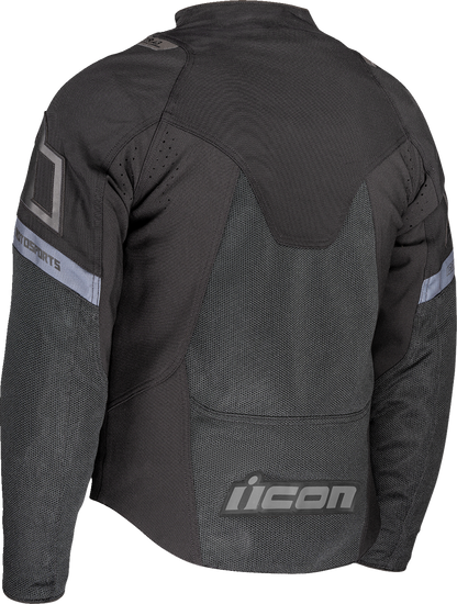ICON Contra3™ Jacket 3XL Black with D3O Impact Protectors and Mesh Panels