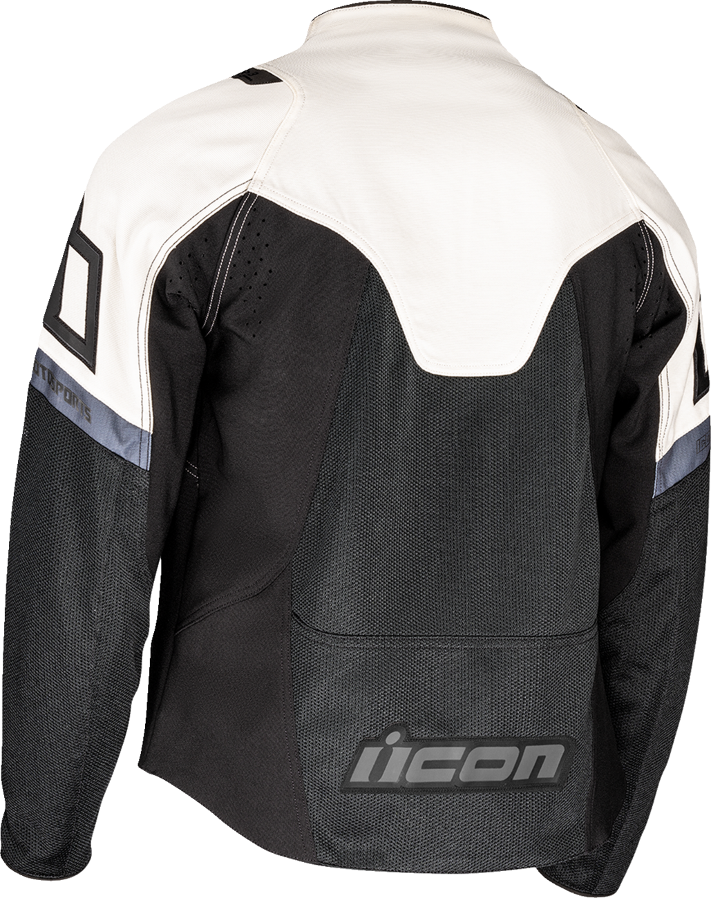 ICON Contra3™ Jacket in White/Black – Size XL, Part Number 2820-7047