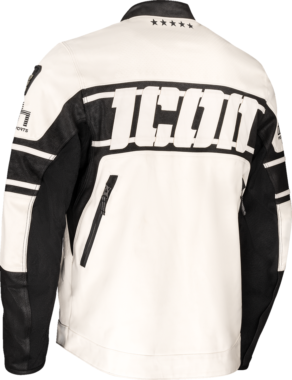 ICON Neo Daytona 2™ Jacket - White 3XL - Lightweight Synthetic Chassis with Impact Protection and Ventilation