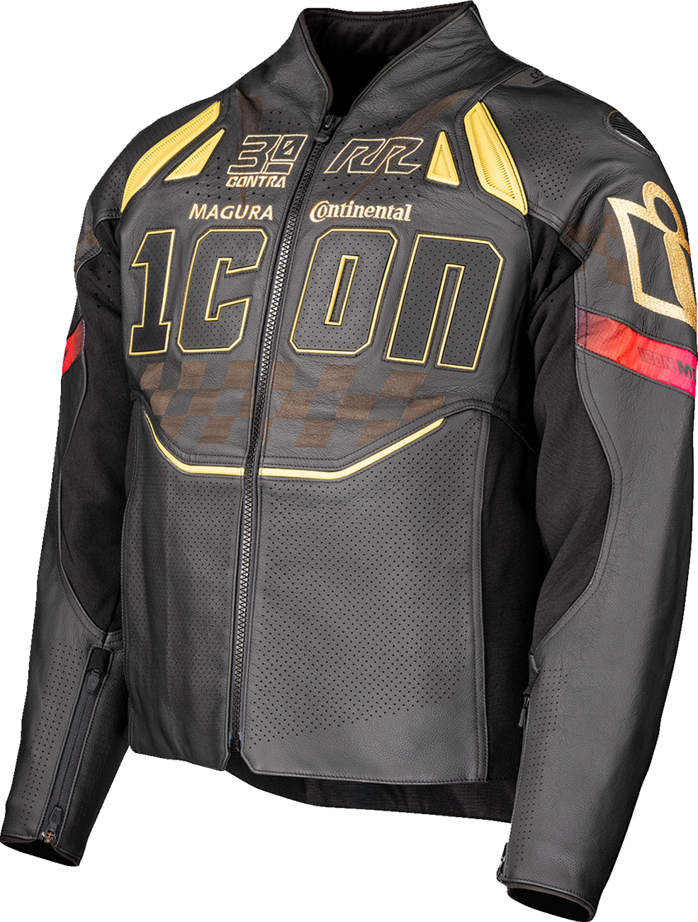 ICON Contra3™ Rizz Rizz Jacket Black Size Small - Part 2810-4288