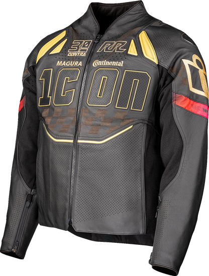 ICON Contra3™ Rizz Rizz Jacket Black Size Small - Part 2810-4288
