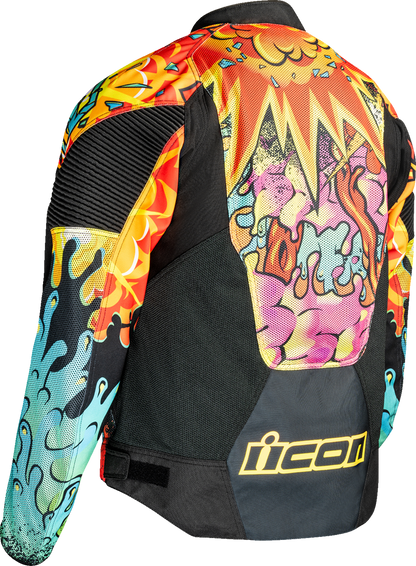 ICON Overlord3™ Scatterbrain Mesh Jacket - Black, Medium - Part 2820-7075