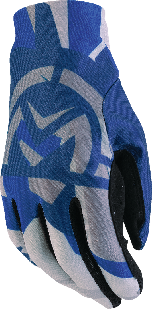 MOOSE OFFROAD MX2™ Gloves - Blue/Gray, 2XL, Part 3330-7949