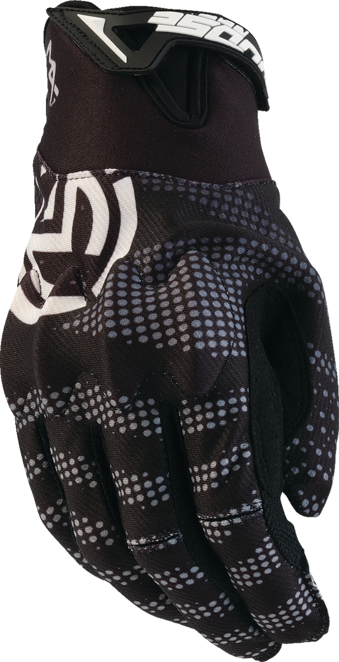 MOOSE OFFROAD MX1™ Gloves Large - Black with D3O® Impact Protection and Tacky Grips