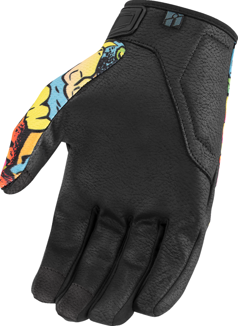ICON Hooligan™ Scatterbrain Gloves – Large, Model 3301-5117