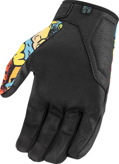 ICON Hooligan™ Scatterbrain Gloves – Large, Model 3301-5117
