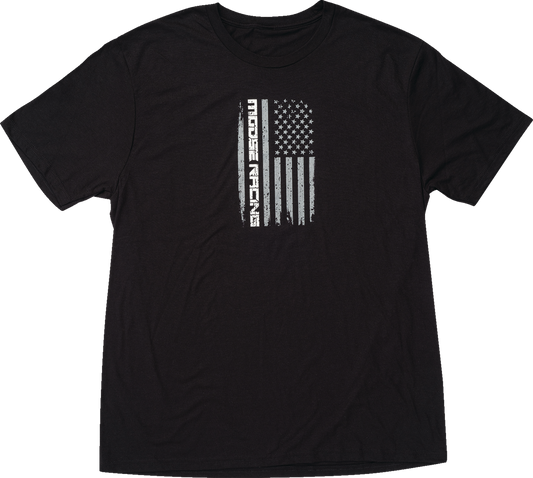 Moose Offroad Stars and Stripes Forever T-Shirt - Black, 2XL - Part #3030-24427
