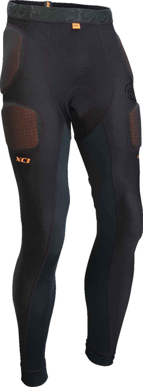 MOOSE OFFROAD XC1 Guard Pants - Black, Size XL - Comfortable Support with D3O Padding and Breathable Performance Fabric