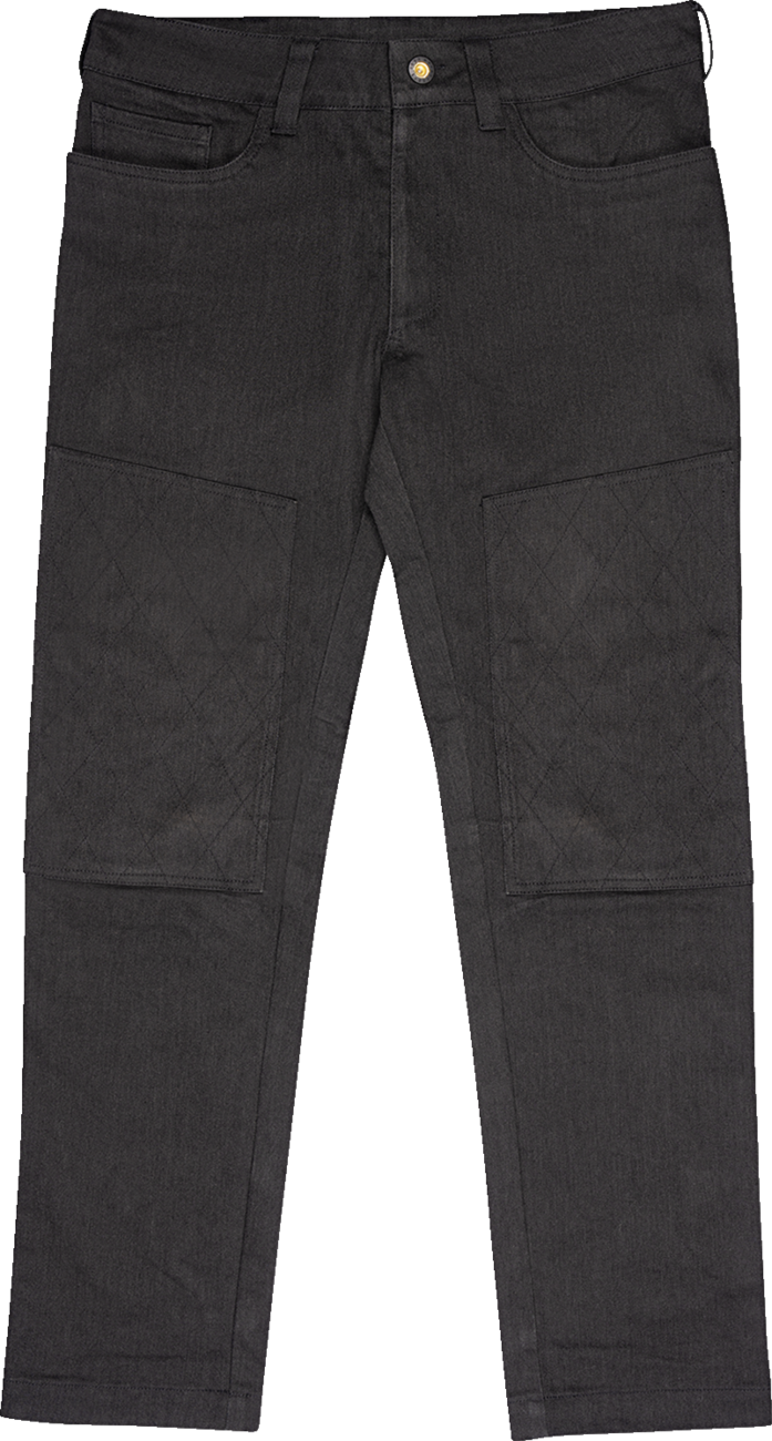 ICON Conductor™ Jeans - Black, US 38 - Durable Cordura® Denim with Impact Protection