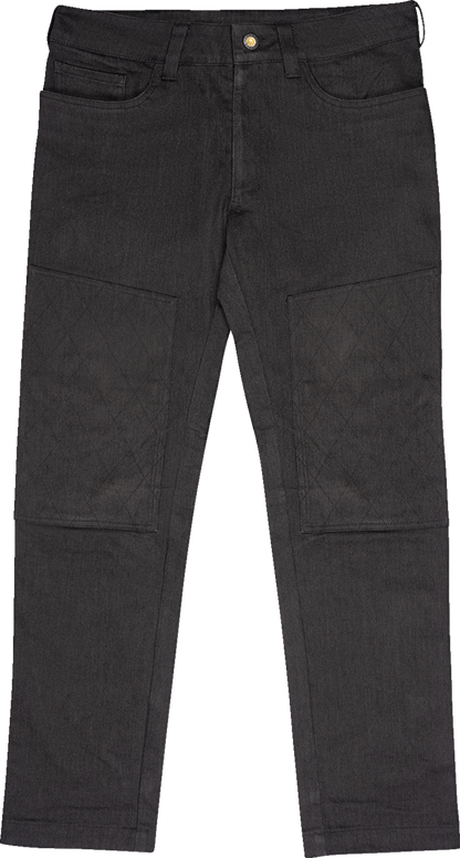 ICON Conductor™ Jeans - Black, US 38 - Durable Cordura® Denim with Impact Protection