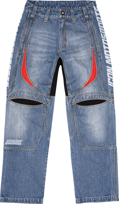 ICON Hooligan™ Jeans - Blue, US 28 - Durable Cordura Denim with Comfort Fit