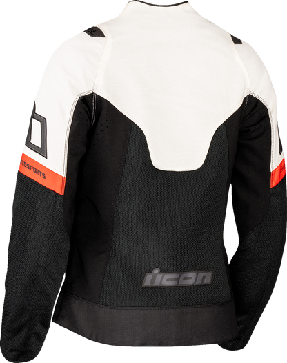 ICON Women's Contra3™ Jacket - White (Part No. 2822-1721)