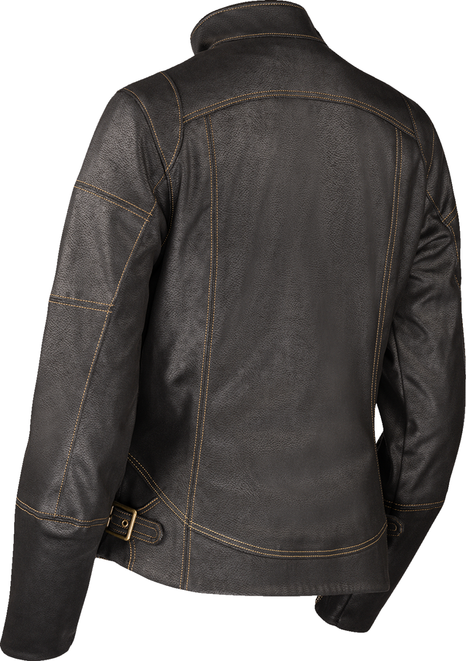 ICON Women's Tuscadero3™ Jacket - Black, Part Number 2822-1771