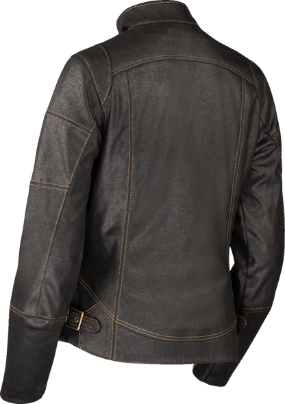 ICON Women's Tuscadero3™ Jacket - Black, Part Number 2822-1771