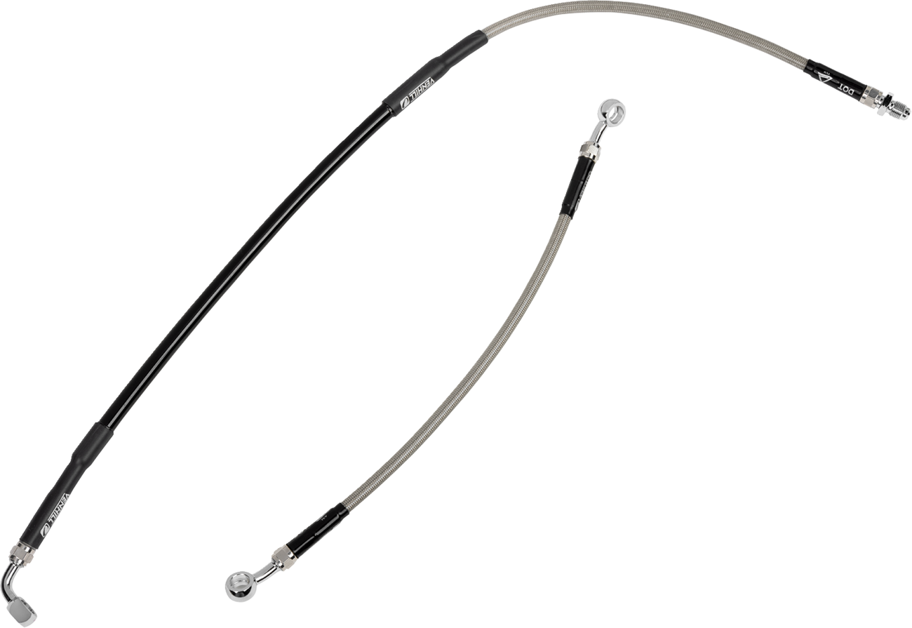 Moose Offroad Stainless Steel Brake Line B05-2-012/P for Enhanced Performance and Durability