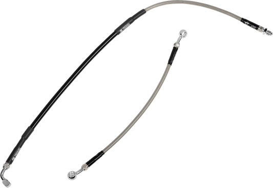 Moose Offroad Stainless Steel Brake Line B05-2-012/P for Enhanced Performance and Durability
