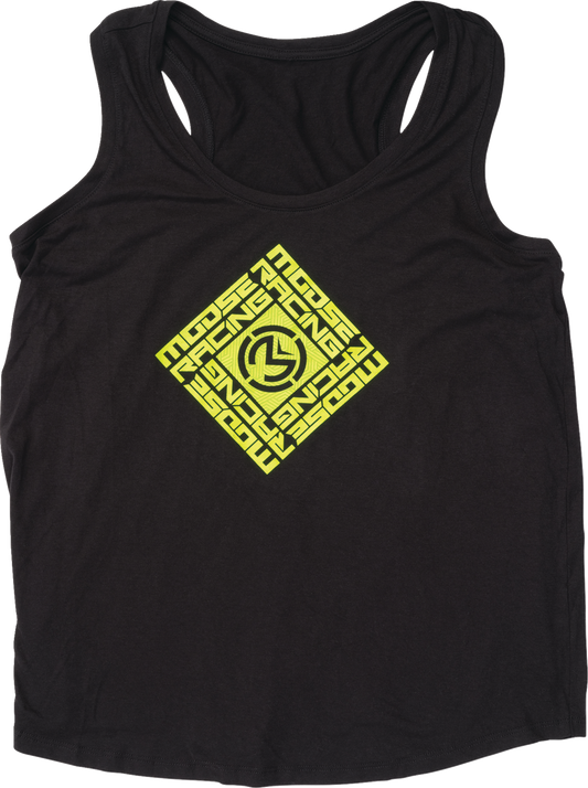 MOOSE OFFROAD Women's Spin Sync Tank Top - Black - Medium - Part No. 3031-4277