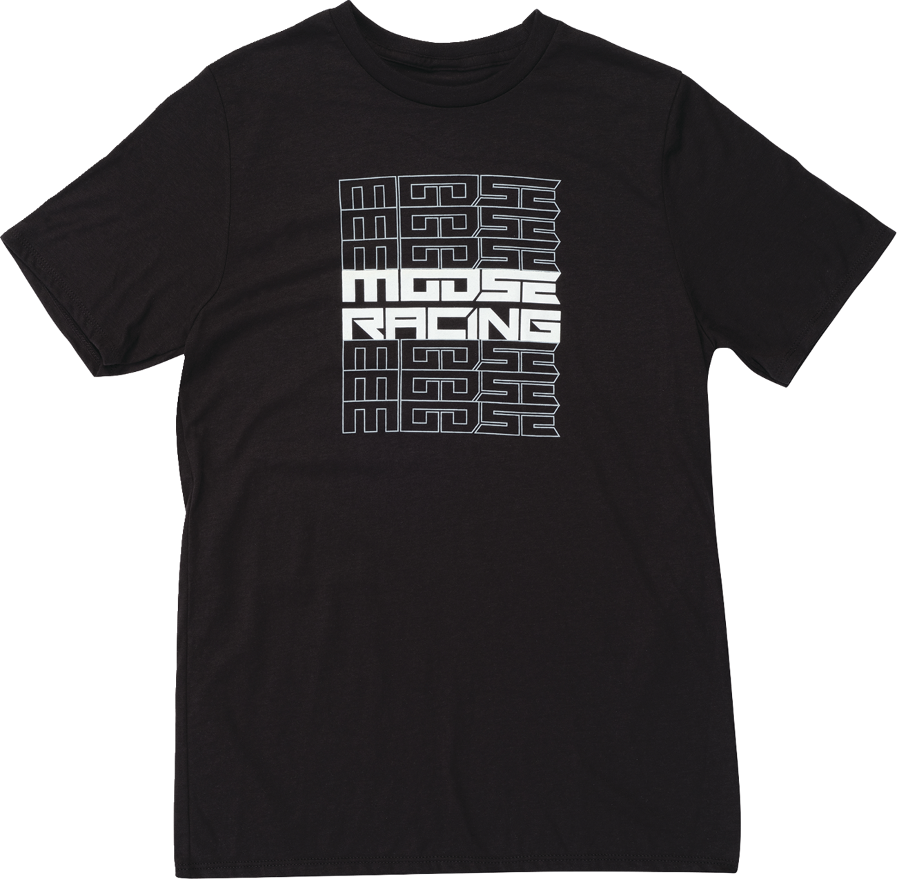 Moose Offroad Youth Recurrence T-Shirt - Black, Part Number 3032-3799, XL