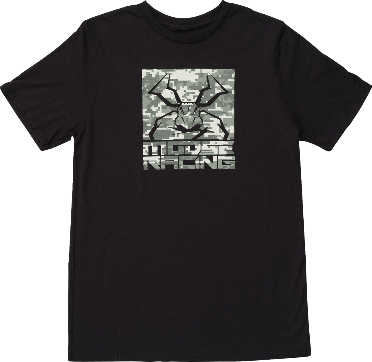 MOOSE OFFROAD Youth Agroid T-Shirt - Camo Black - XL (Part No. 3032-3820)