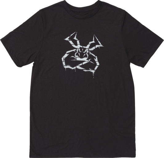 Moose Offroad Youth Agroid Graffiti T-Shirt - Black, Part Number 3032-3821