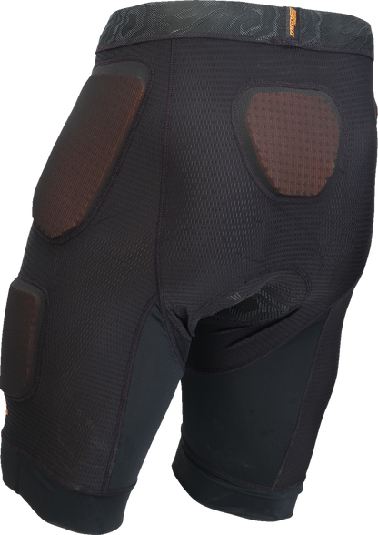 MOOSE OFFROAD XC1 Guard Shorts 2XL - Black, Part Number 2940-0456
