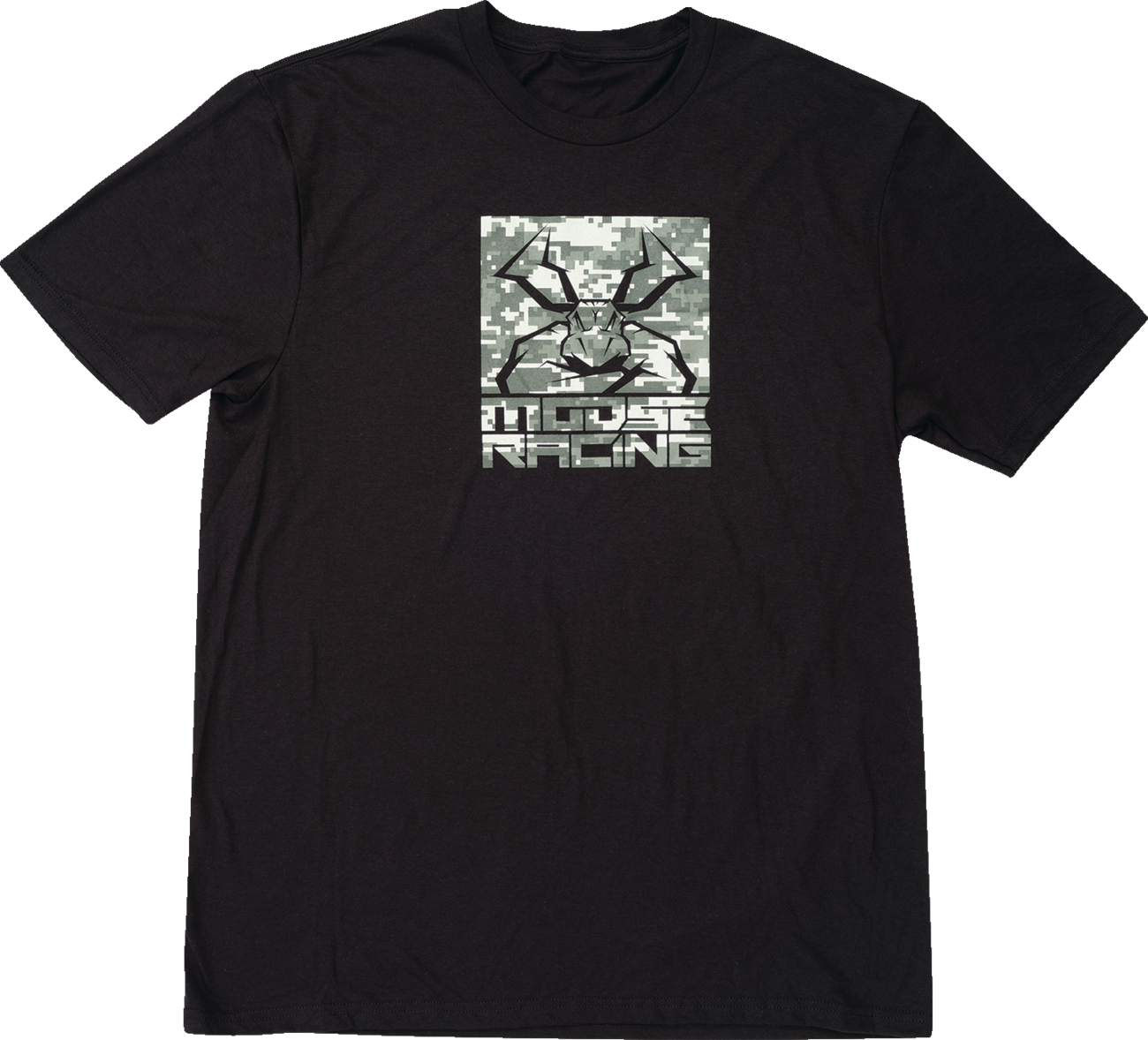 Moose Offroad Agroid T-Shirt - Camo Black, Size XL - Part Number 3030-24404