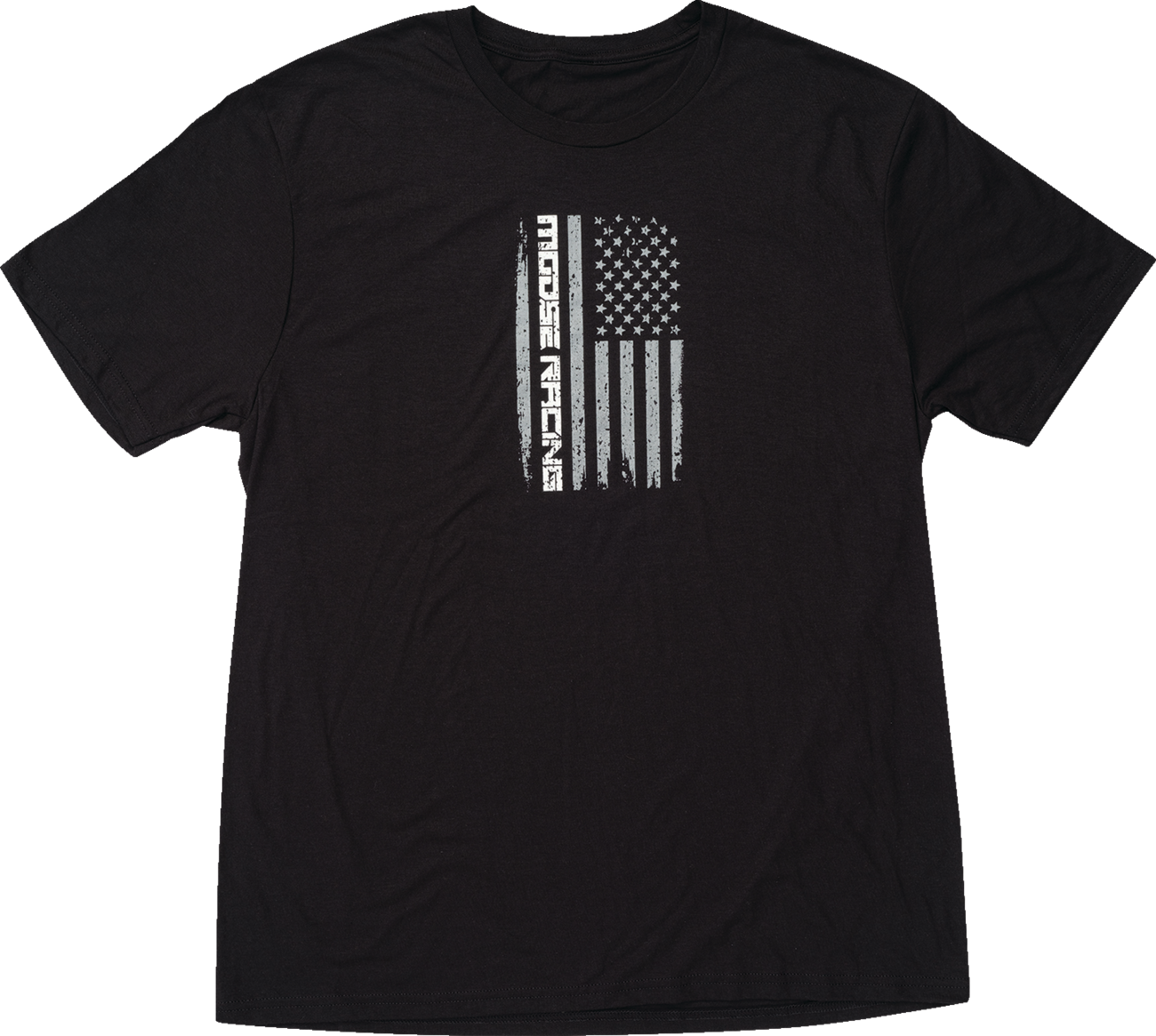 Moose Offroad Stars and Stripes Forever T-Shirt - Black, XL - Part Number 3030-24426