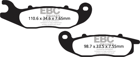 EBC Sintered HH Brake Pads