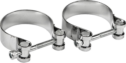 HardDrive Exhaust Clamps 48-65 Panhead 54mm