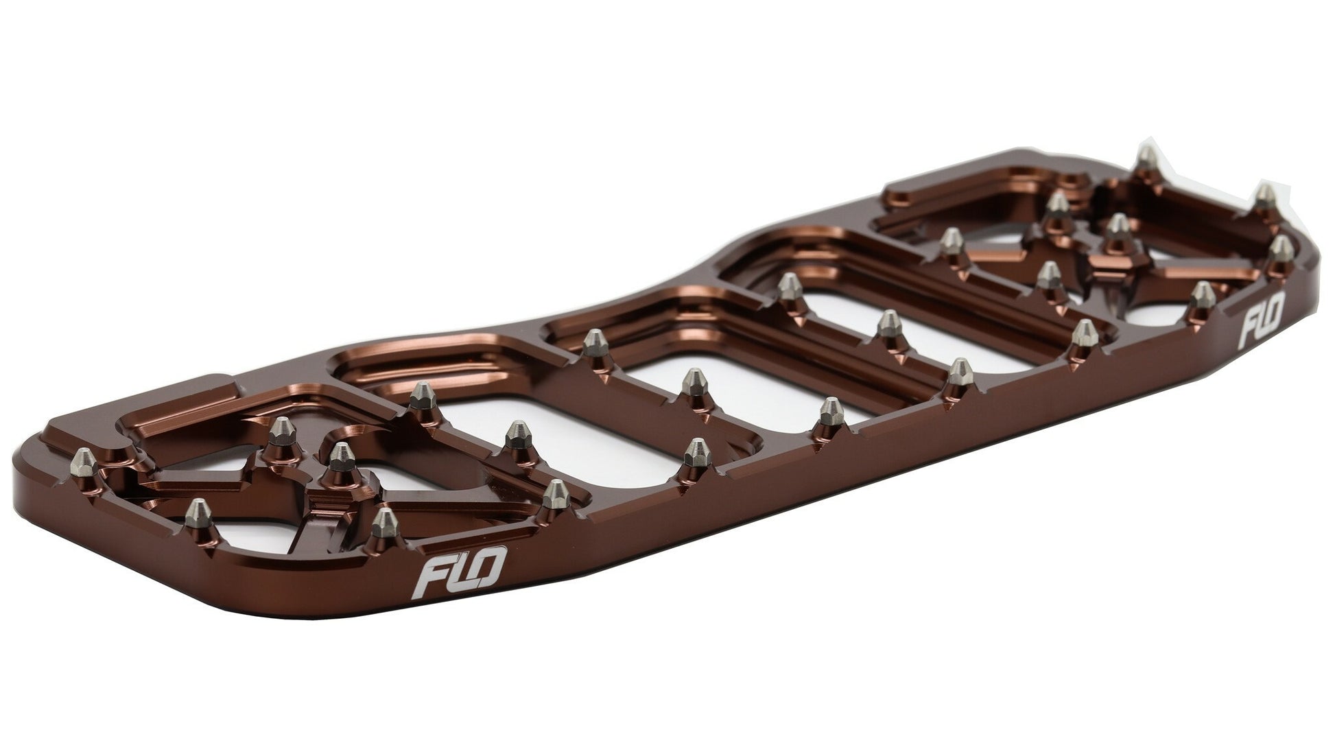 FLO MOTORSPORTS V5 Floorboards for Harley Davidson – Bronze Finish, Part Number FPEG-800V5BRZ