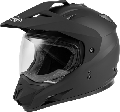 Gm 11 Dual Sport Helmet Matte Black  3x