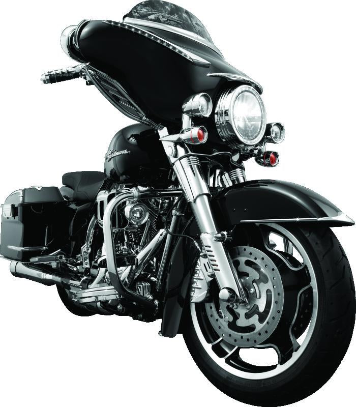 Kuryakyn Front Fender Side Trim Chrome for Harley Davidson Touring Models