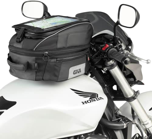 GIVI Tanklock Tank Bag 25L Black - Secure Motorcycle Fuel Tank Storage