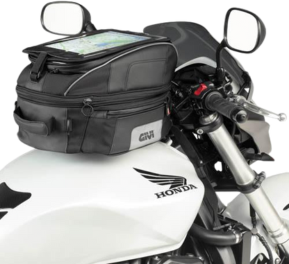 GIVI Tanklock Tank Bag 25L Black - Secure Motorcycle Fuel Tank Storage