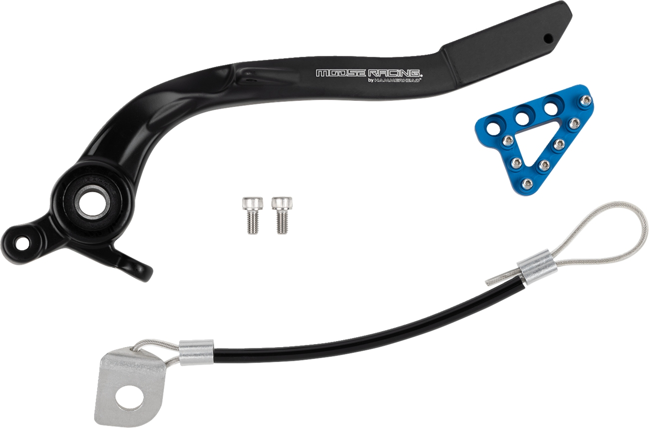 Moose Offroad Brake Pedal for Husqvarna – Blue, Part Number 82-0767-21-20