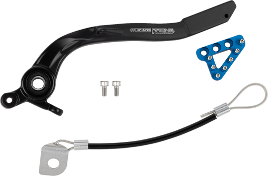 Moose Offroad Brake Pedal for Husqvarna – Blue, Part Number 82-0767-21-20