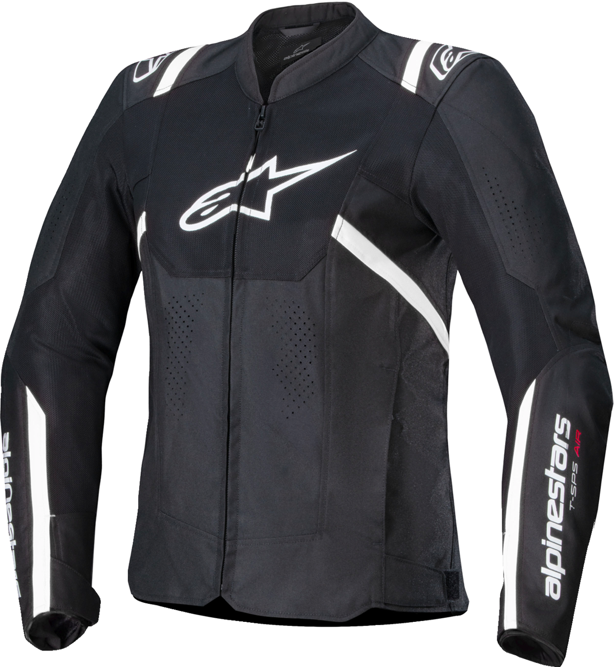 Alpinestars Stella T-SPS Air v2 Motorcycle Jacket - Black/White Medium (Part 3310225-12-M)