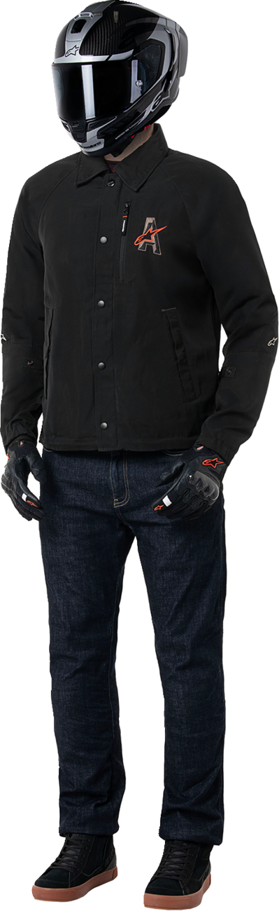 ALPINESTARS Revved WR Jacket - Black 3XL, Water-Resistant Motorcycle Jacket with Nucleon Flex Plus Protectors