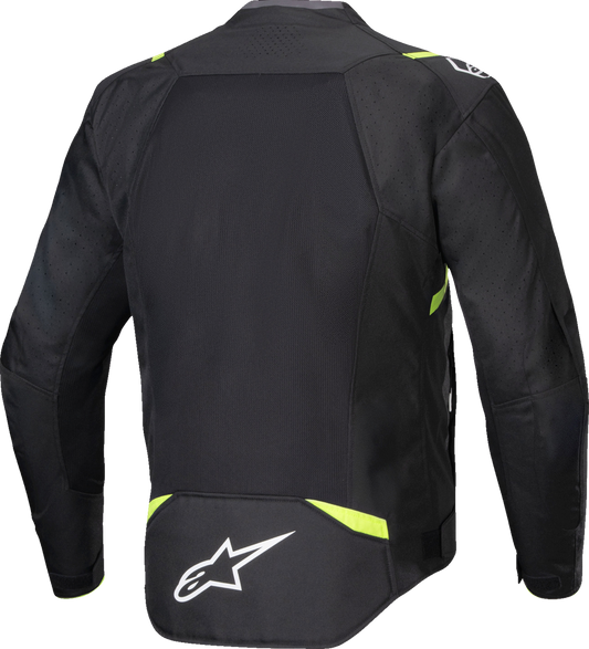 Alpinestars T-SPS Air v2 Motorcycle Jacket - Black/Yellow Fluo, Small (Part Number 3301025-155-S)