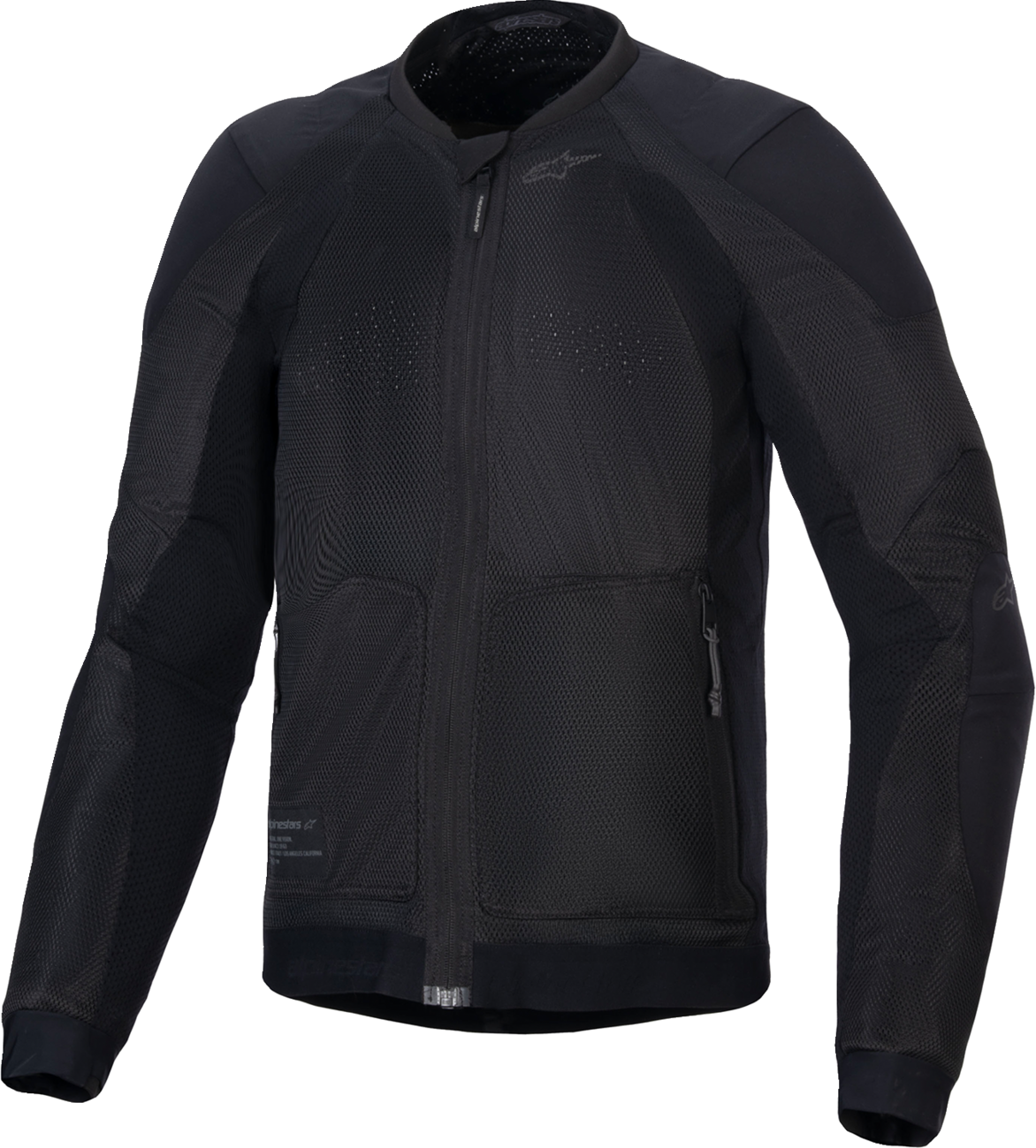 Alpinestars Troop-Air Jacket Black/Black Medium 3301225-1100-M for Motorcycle Riding