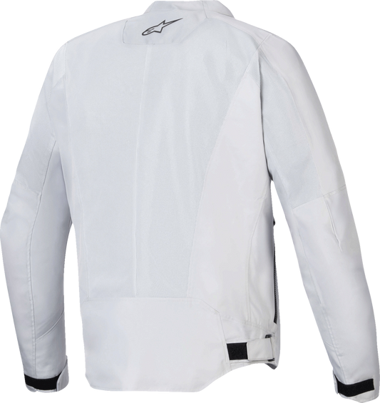 Alpinestars C-1 Air Jacket in Silver 2XL – Motorcycle Riding Gear with Mesh Ventilation and Protective Features