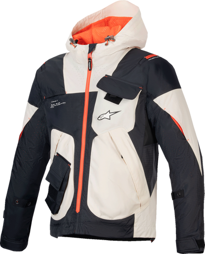 ALPINESTARS Mogress Air Jacket - Black/Almond/Hot Orange Small (Part #3301625-1489-S)